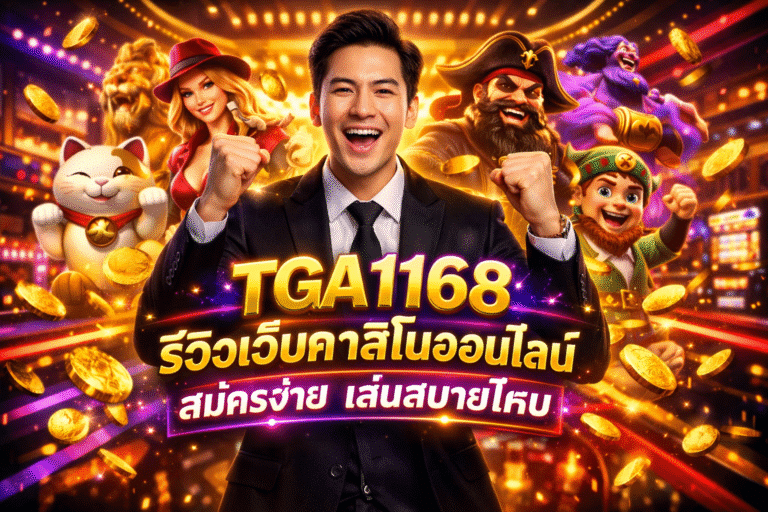 TGA1168 รีวิวเว็บคาสิโนออนไลน์ สมัครง่าย